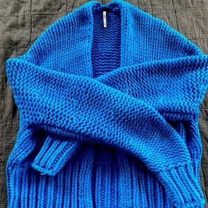 Free People cropped knitted sweater